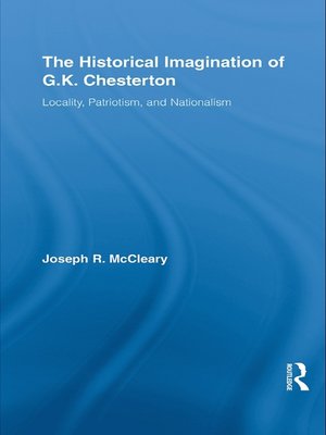 cover image of The Historical Imagination of G.K. Chesterton